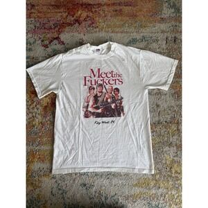 Vintage Meet The F*ckers Shirt M  George Bush Dick Cheney President Political‎